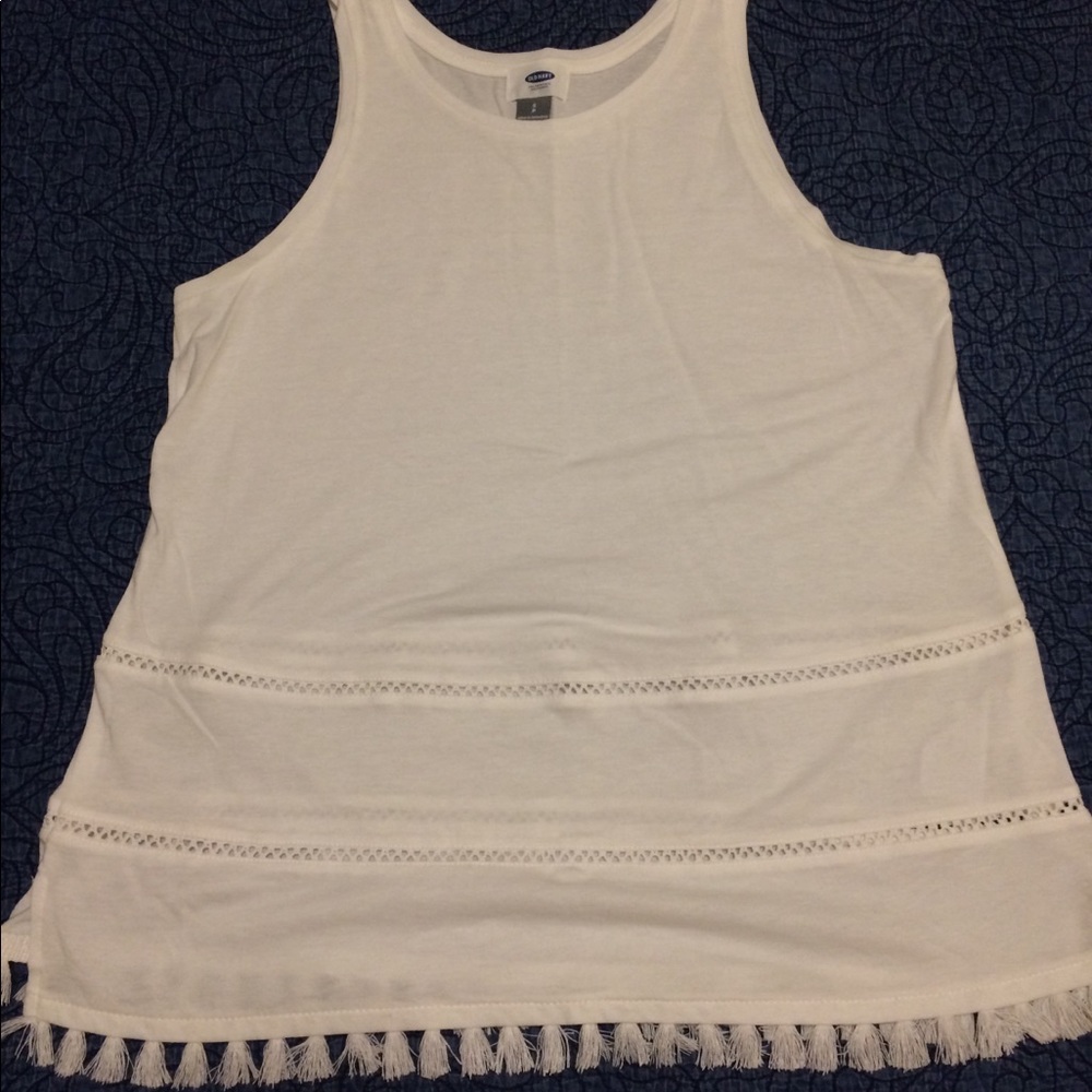 White Old Navy Tank